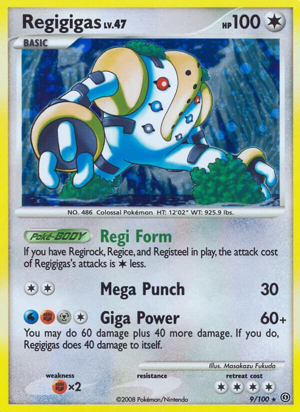 Regigigas, Stormfront 9/100