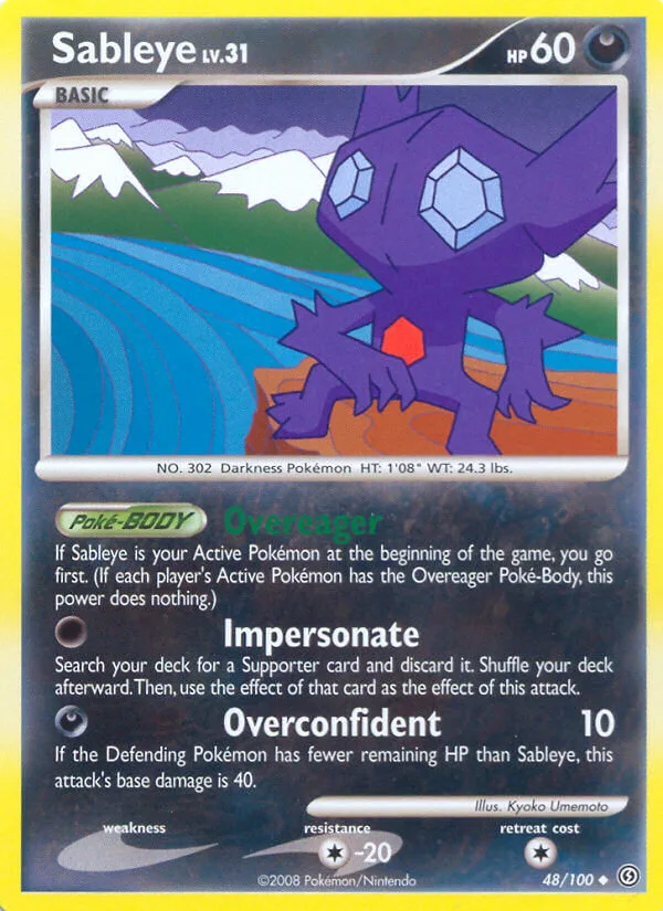 Sableye, Stormfront 48/100