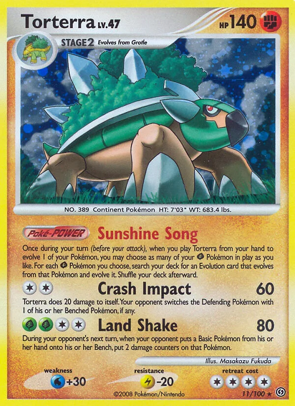 Torterra, Stormfront 11/100