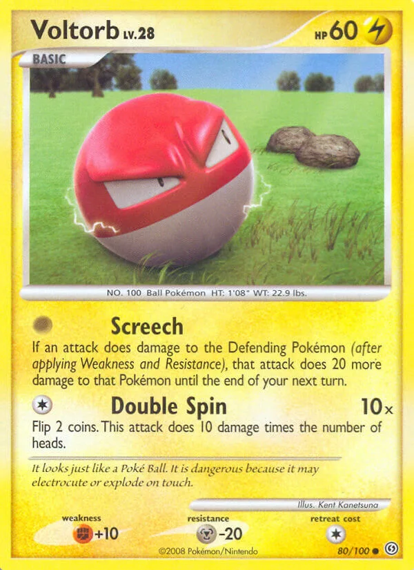 Voltorb, Stormfront 80/100