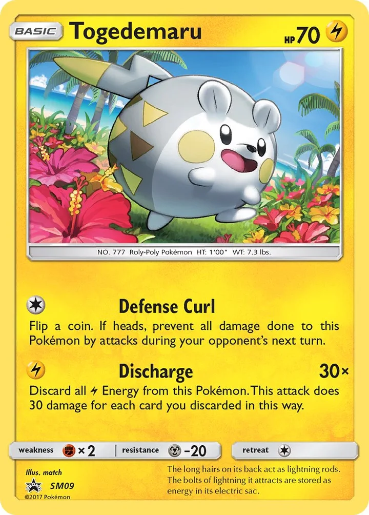 Togedemaru, Sun & Moon Promos SM09