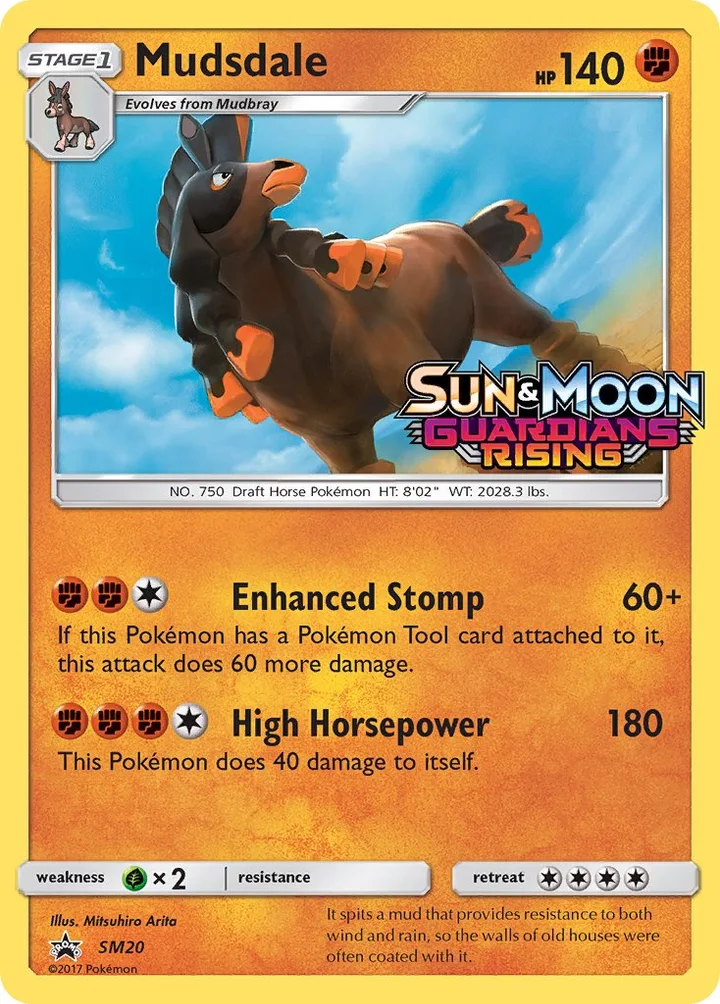 Mudsdale, Sun & Moon Promos SM20