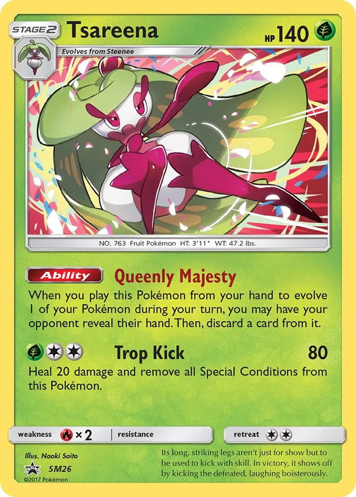 Tsareena, Sun & Moon Promos SM26