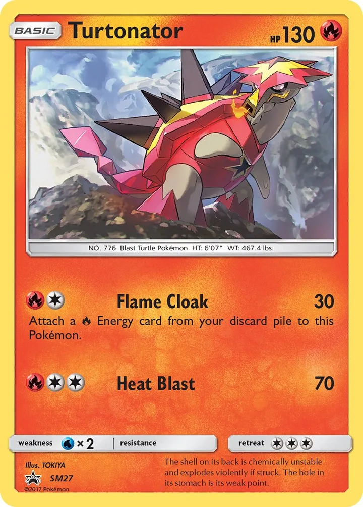 Turtonator, Sun & Moon Promos SM27