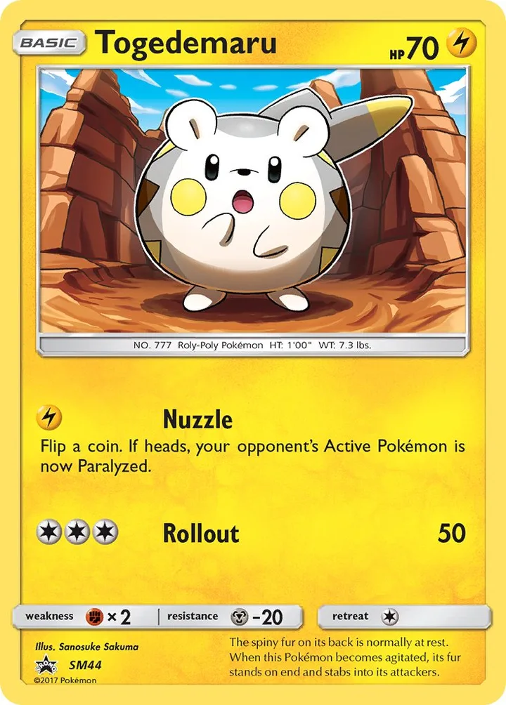 Togedemaru, Sun & Moon Promos SM44