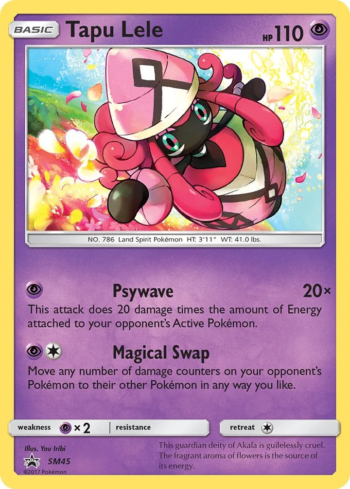 Tapu Lele, Sun & Moon Promos SM45