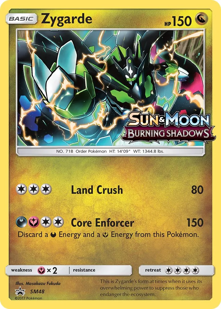 Zygarde, Sun & Moon Promos SM48