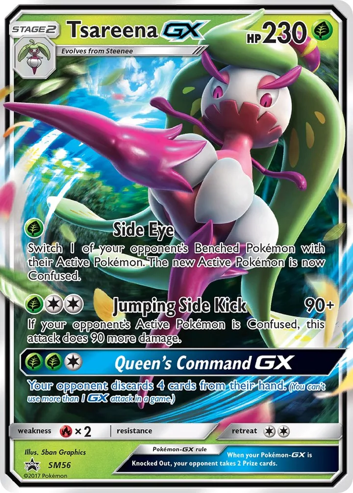 Tsareena-GX, Sun & Moon Promos SM56
