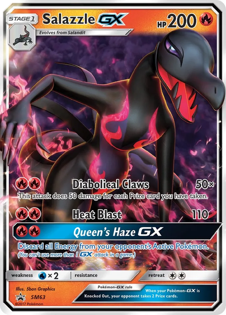 Salazzle-GX, Sun & Moon Promos SM63