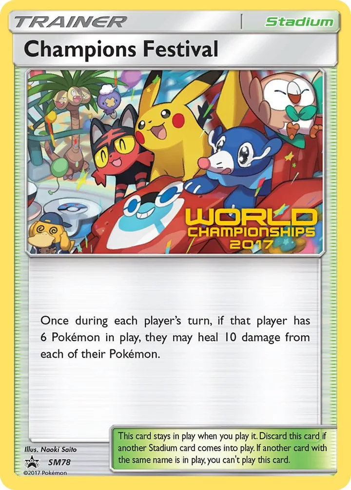 Champions Festival, Sun & Moon Promos SM78