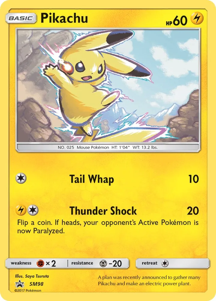 Pikachu, Sun & Moon Promos SM98