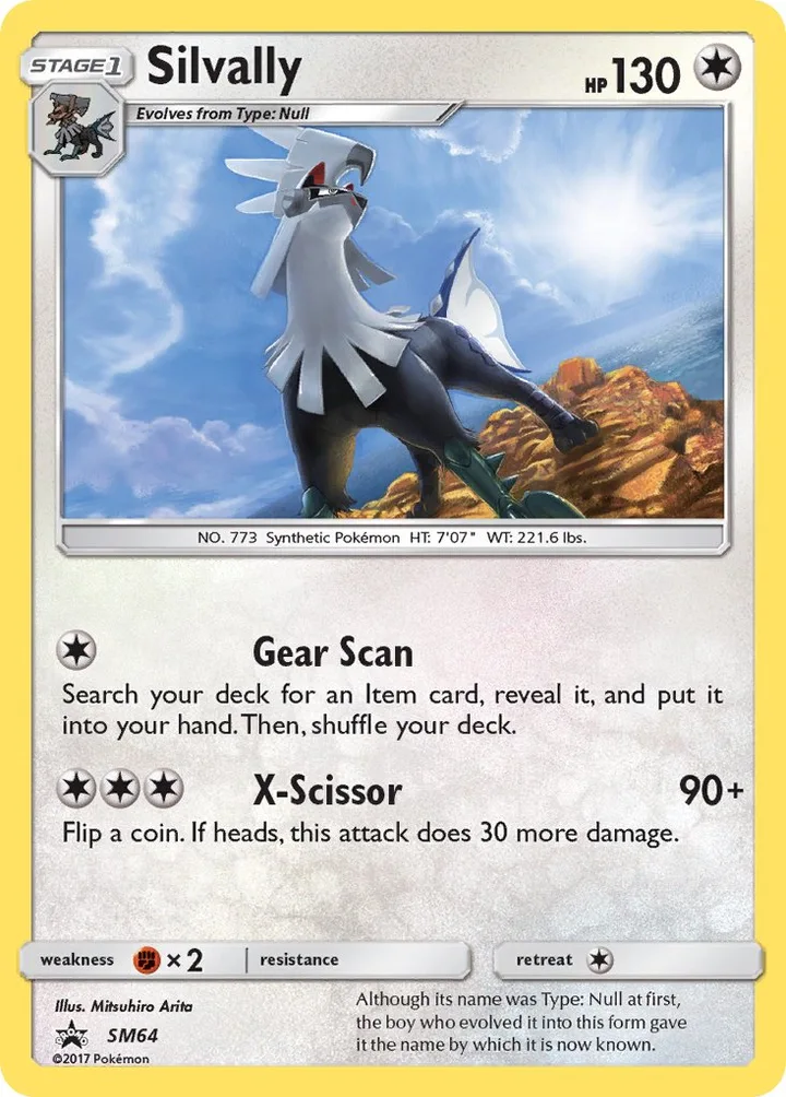 Silvally, Sun & Moon Promos SM64