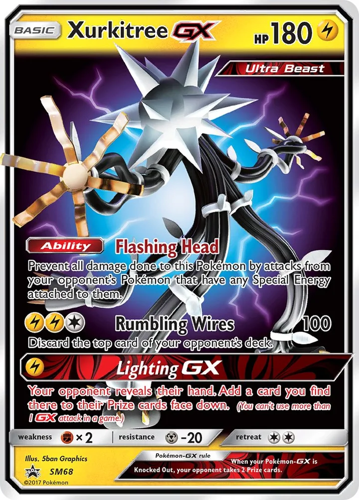 Xurkitree-GX, Sun & Moon Promos SM68