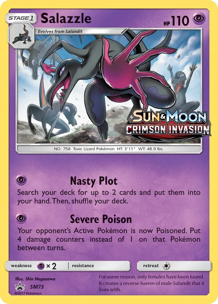 Salazzle, Sun & Moon Promos SM73