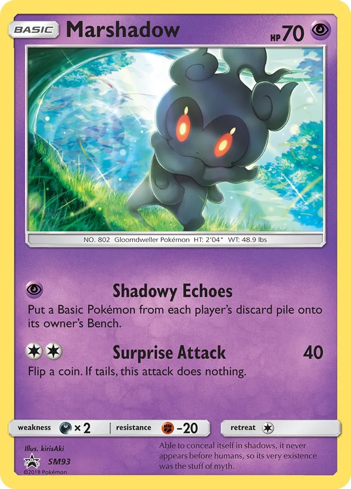 Marshadow, Sun & Moon Promos SM93