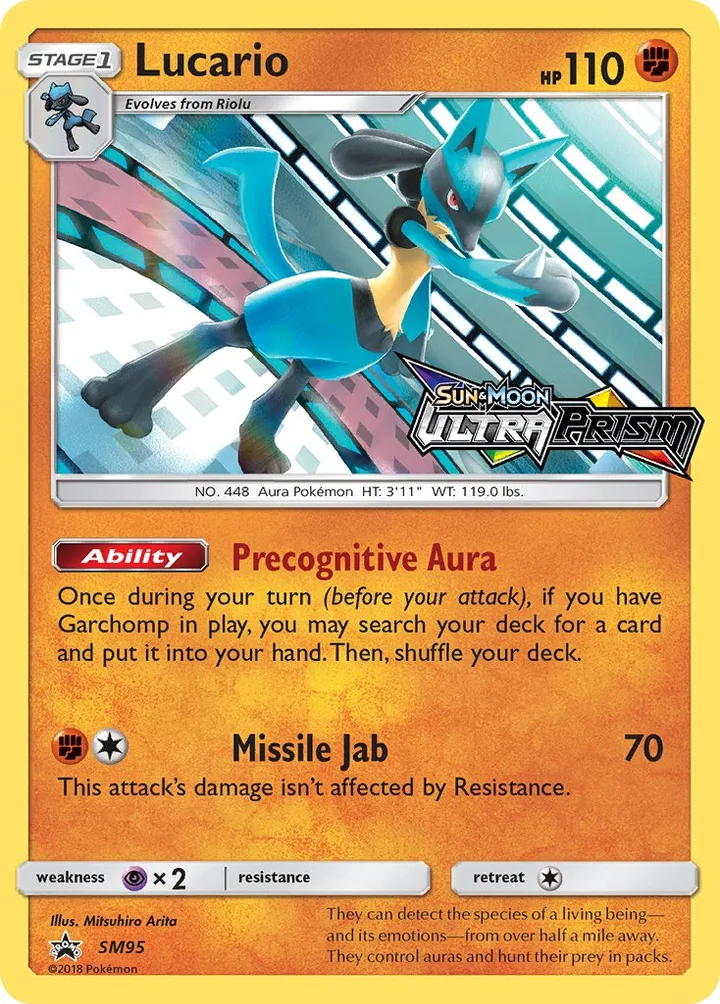 Lucario, Sun & Moon Promos SM95