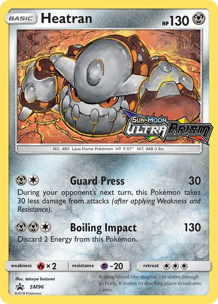 Heatran, Sun & Moon Promos SM96