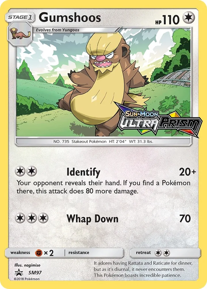 Gumshoos, Sun & Moon Promos SM97
