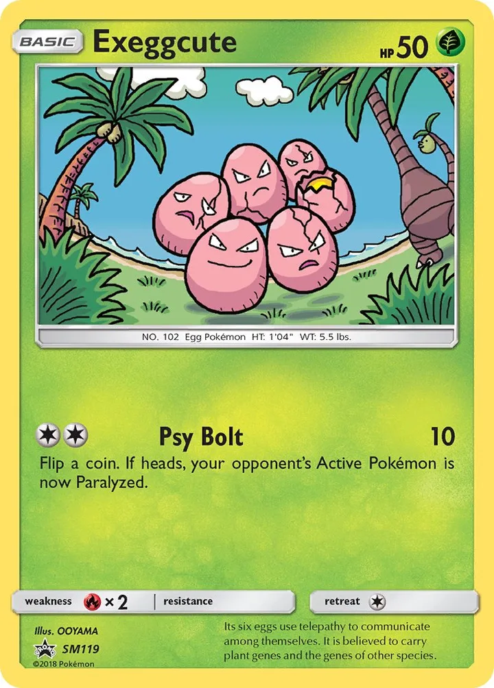 Exeggcute, Sun & Moon Promos SM119