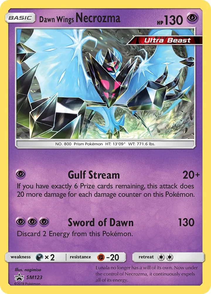 Dawn Wings Necrozma, Sun & Moon Promos SM123