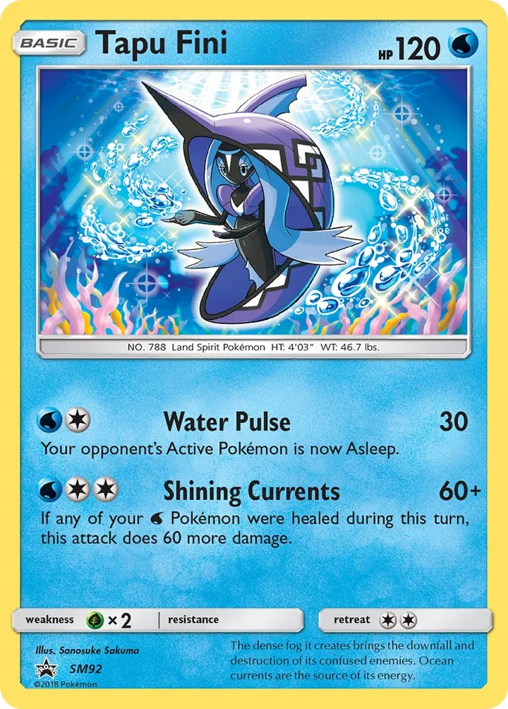 Tapu Fini, Sun & Moon Promos SM92