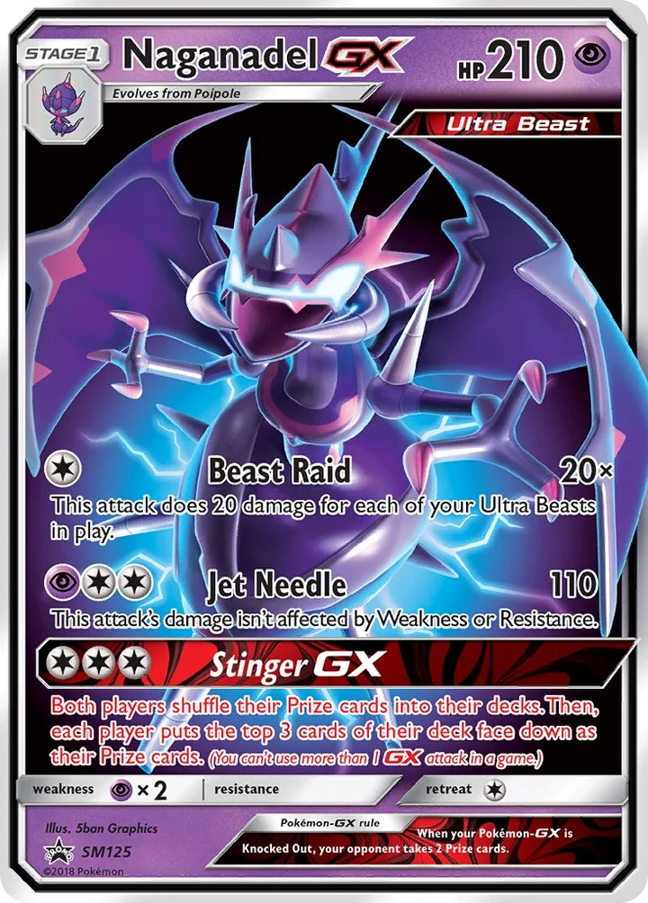 Naganadel-GX, Sun & Moon Promos SM125