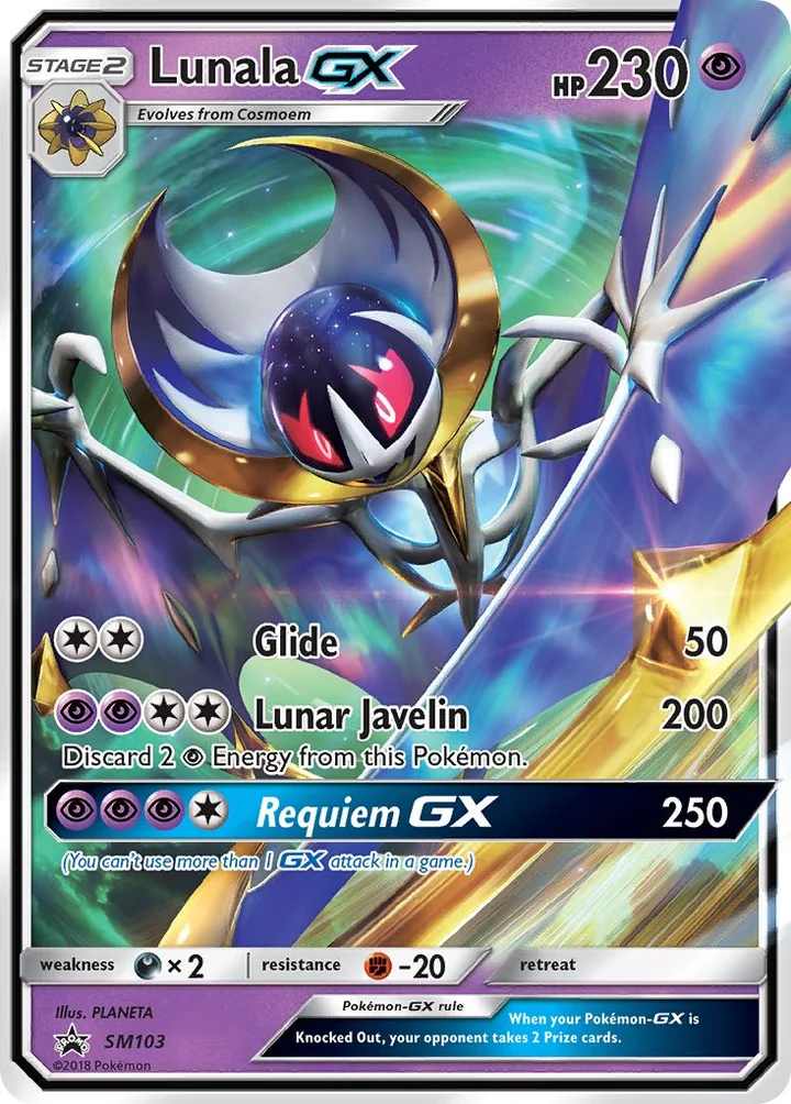 Lunala-GX, Sun & Moon Promos SM103