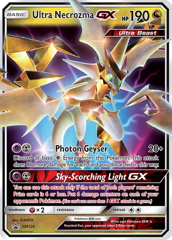 Ultra Necrozma-GX, Sun & Moon Promos SM126