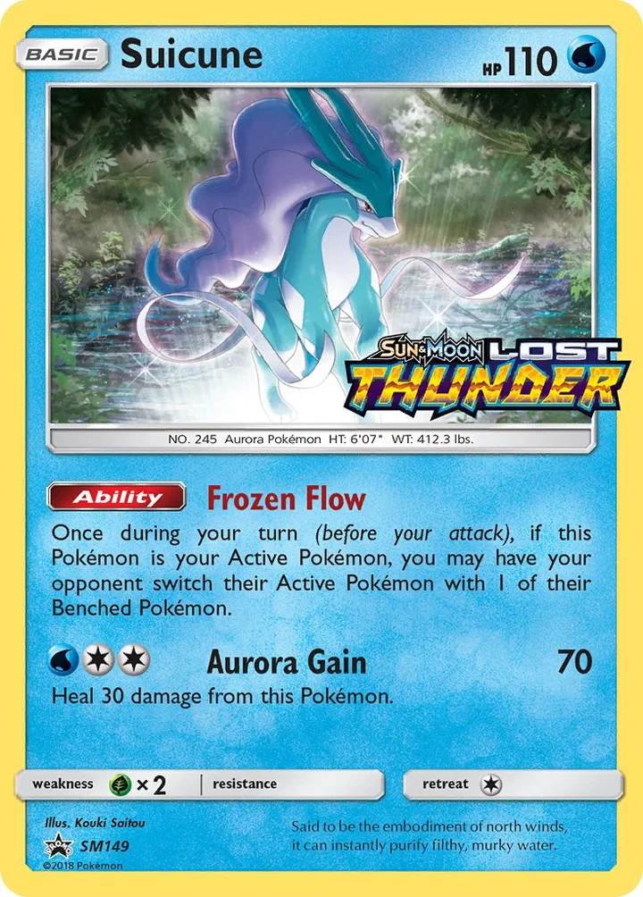 Suicune, Sun & Moon Promos SM149