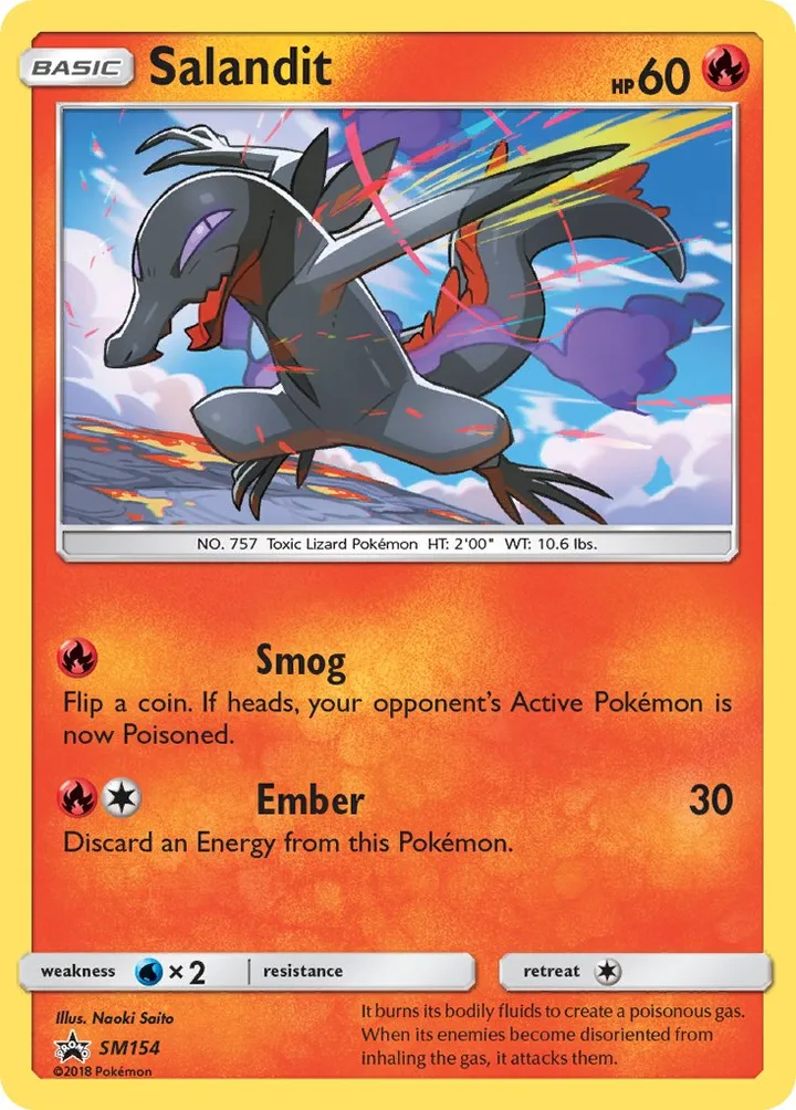 Salandit, Sun & Moon Promos SM154