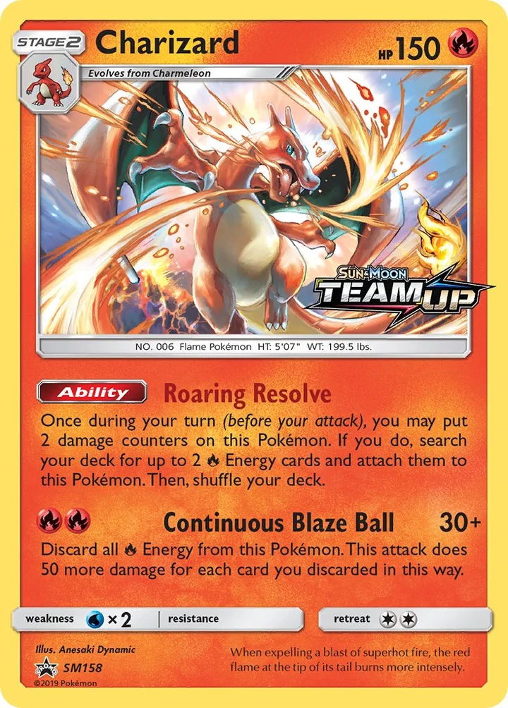 Charizard, Sun & Moon Promos SM158