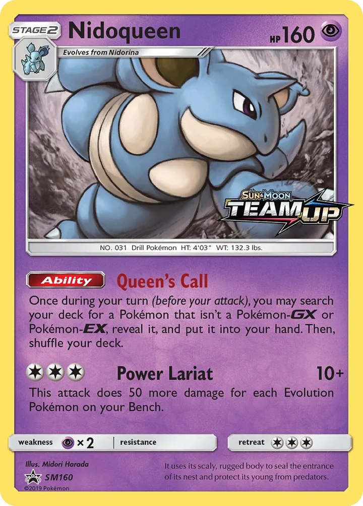 Nidoqueen, Sun & Moon Promos SM160