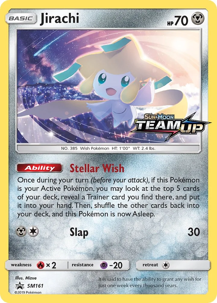 Jirachi, Sun & Moon Promos SM161
