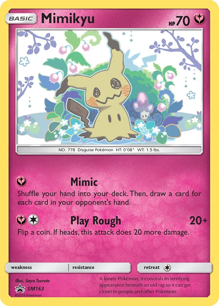 Mimikyu, Sun & Moon Promos SM163