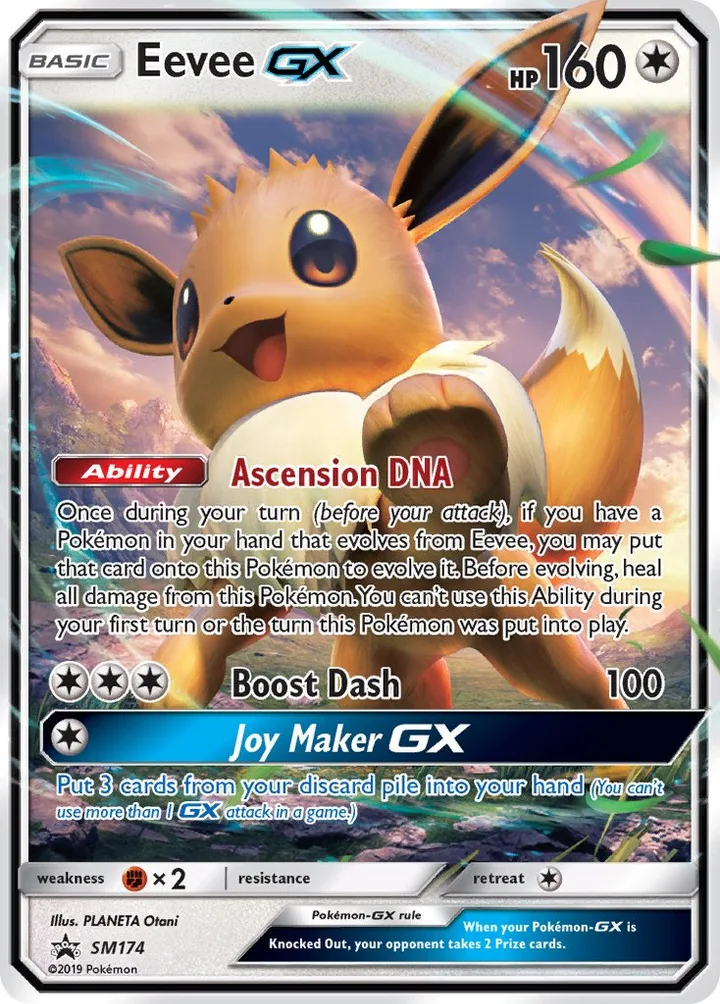 Eevee-GX, Sun & Moon Promos SM174
