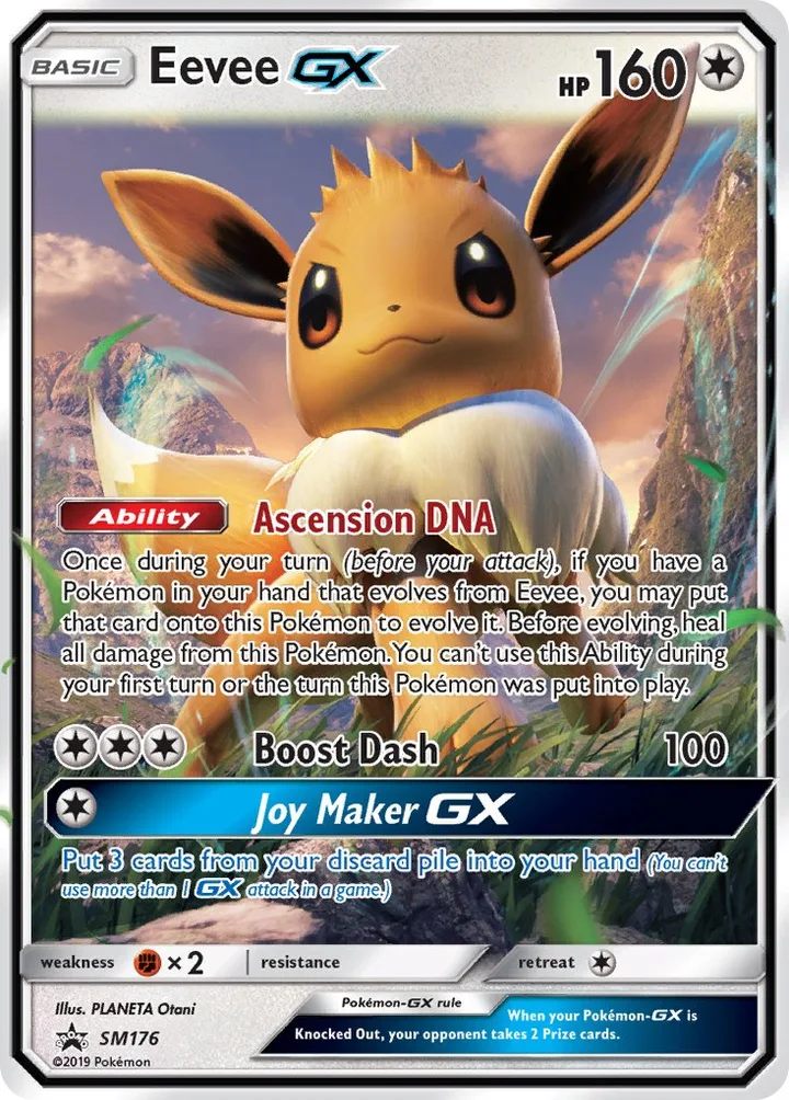 Eevee-GX, Sun & Moon Promos SM176