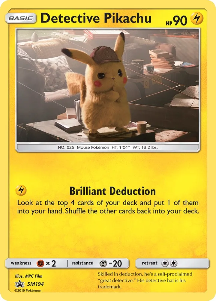 Detective Pikachu, Sun & Moon Promos SM194