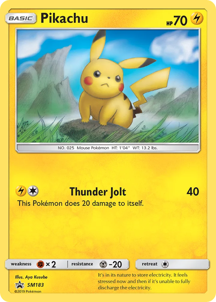 Pikachu, Sun & Moon Promos SM183