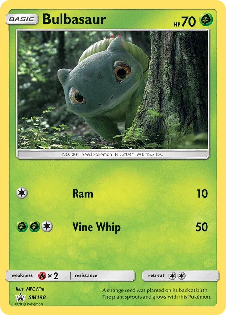 Bulbasaur, Sun & Moon Promos SM198