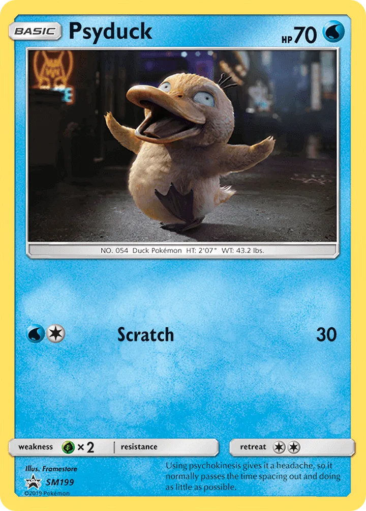 Psyduck, Sun & Moon Promos SM199