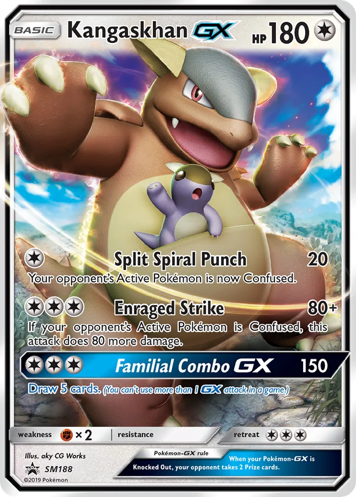 Kangaskhan-GX, Sun & Moon Promos SM188
