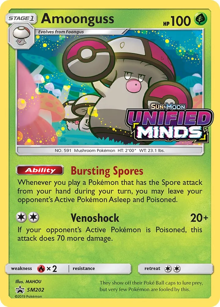 Amoonguss, Sun & Moon Promos SM202