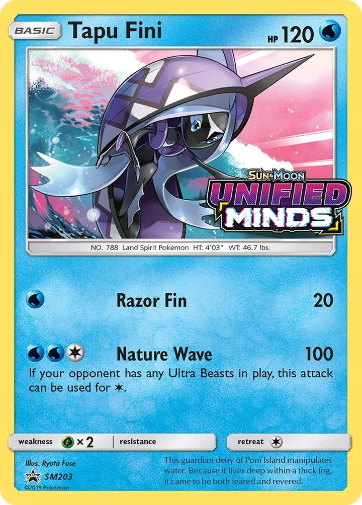 Tapu Fini, Sun & Moon Promos SM203