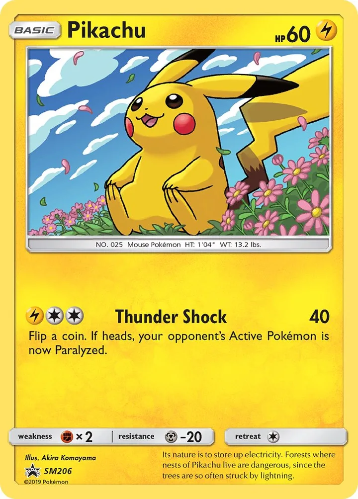 Pikachu, Sun & Moon Promos SM206