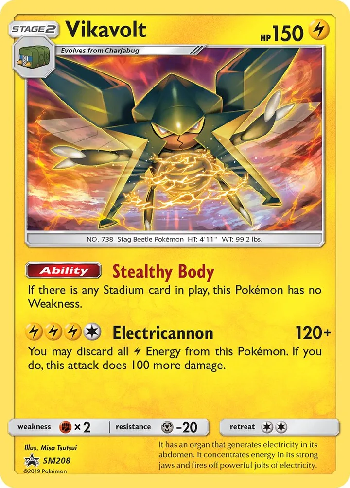 Vikavolt, Sun & Moon Promos SM208