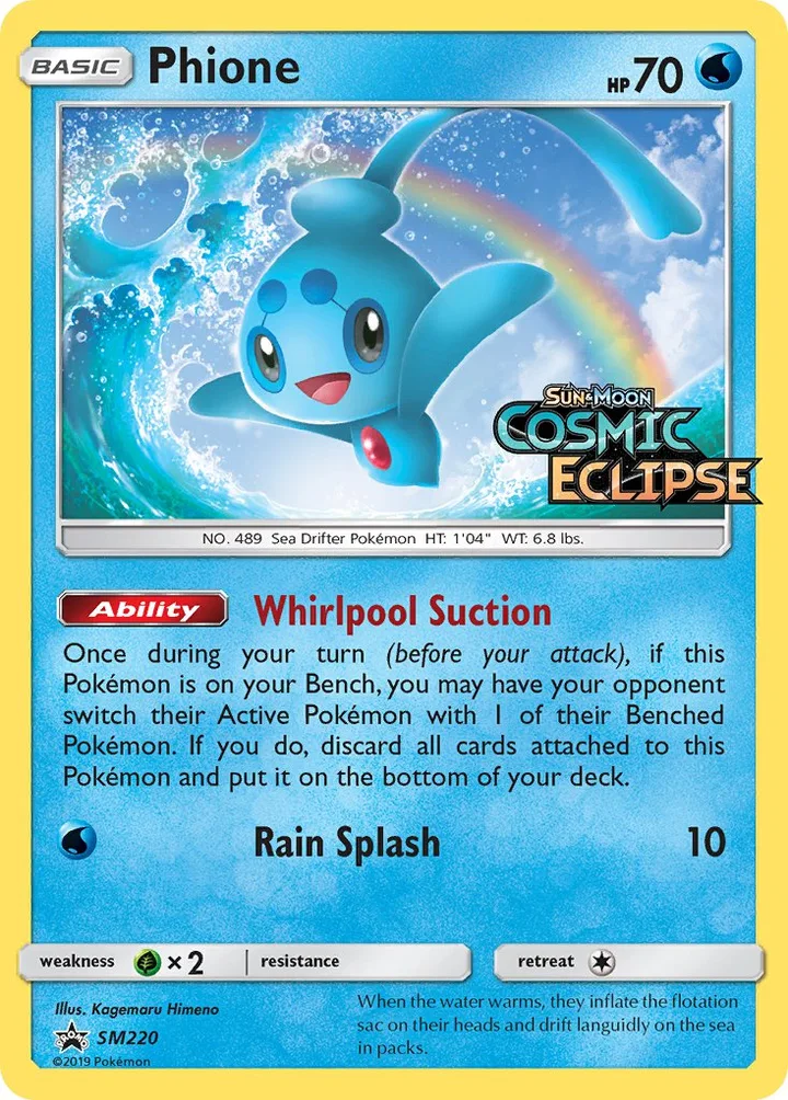 Phione, Sun & Moon Promos SM220