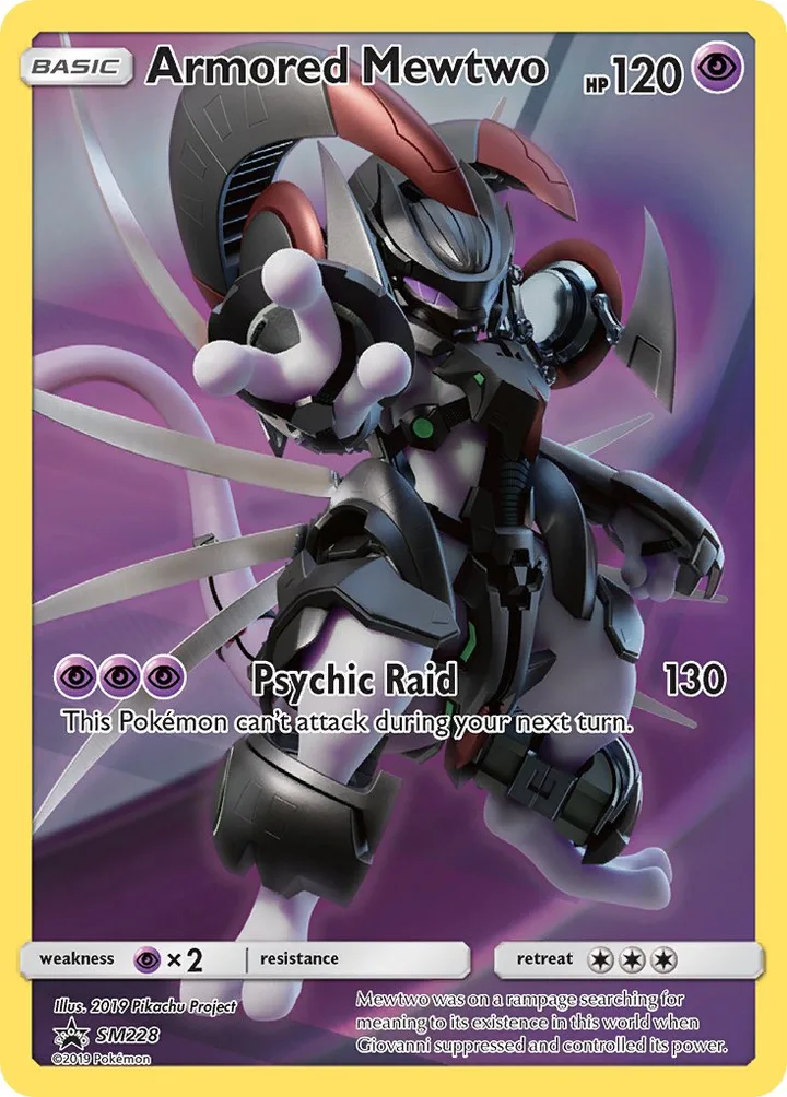 Armored Mewtwo, Sun & Moon Promos SM228