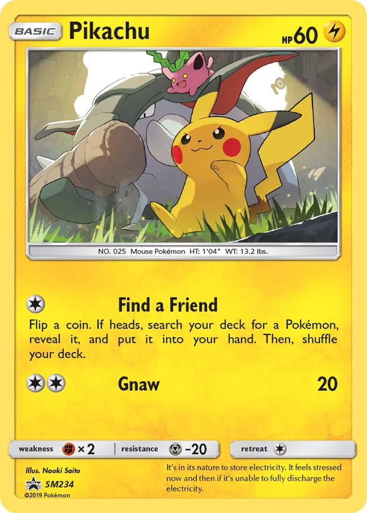 Pikachu, Sun & Moon Promos SM234
