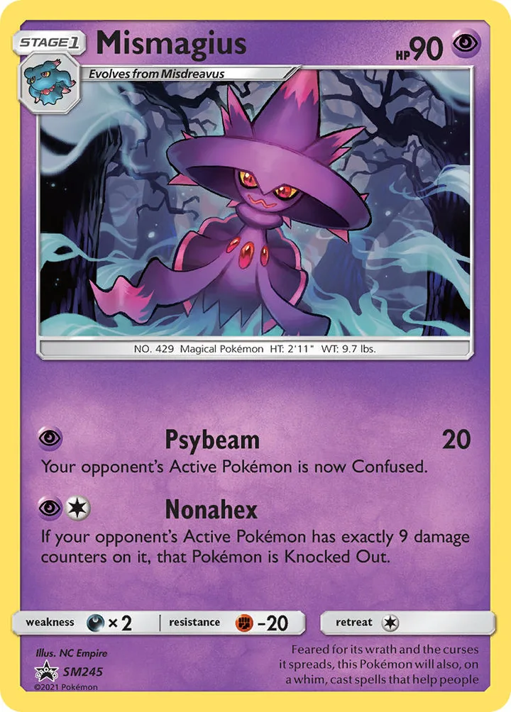 Mismagius, Sun & Moon Promos SM245