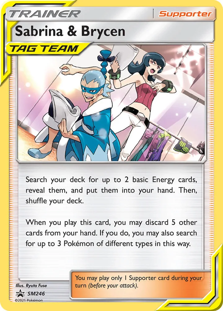 Sabrina & Brycen, Sun & Moon Promos SM246